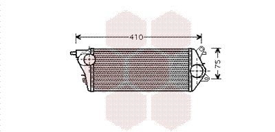 VAN WEZEL Интеркулер 06004265